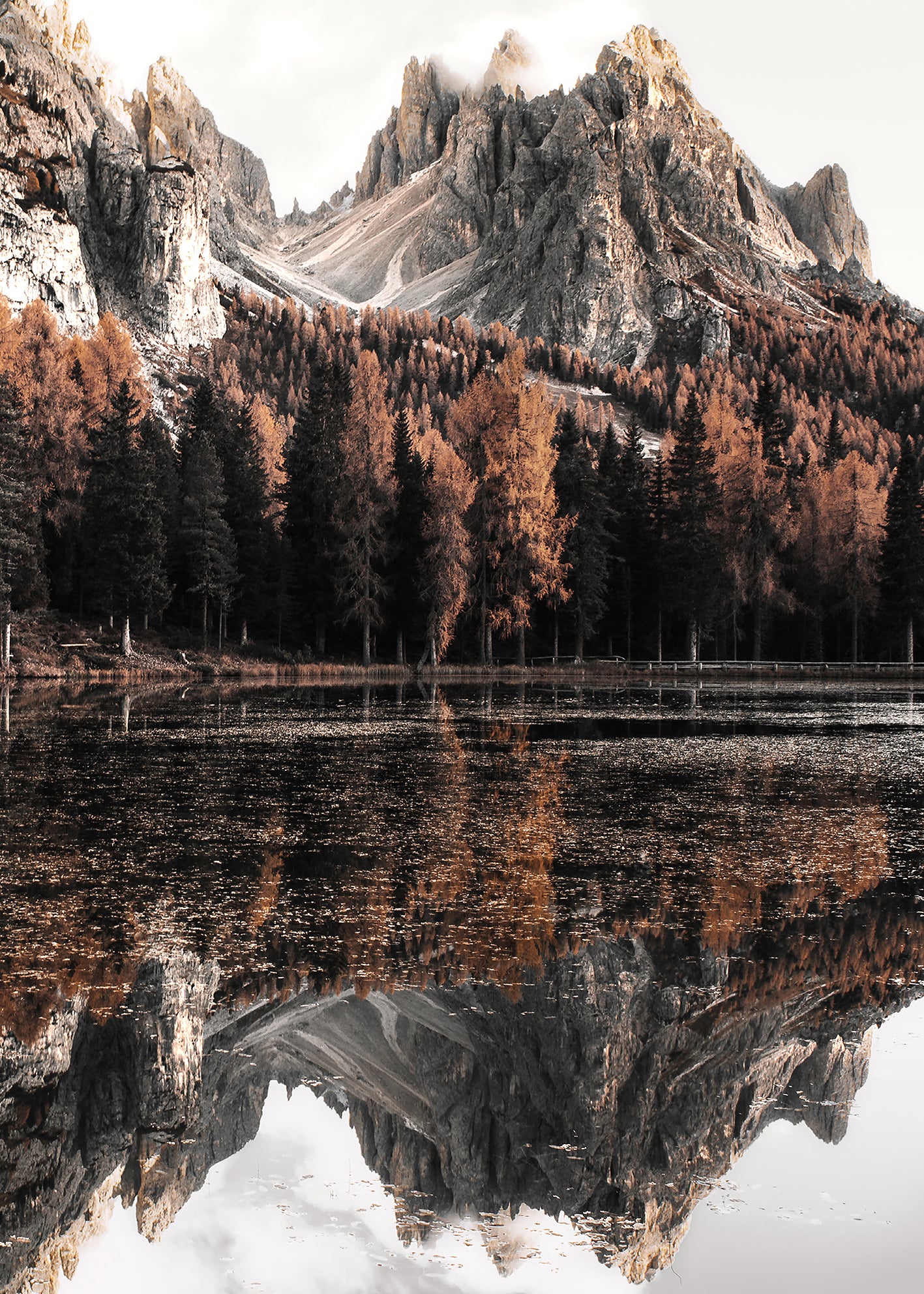 Canvastavla - Alps in Autumn
