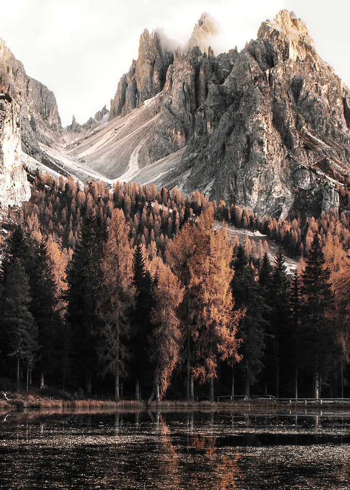 Canvastavla - Alps in Autumn