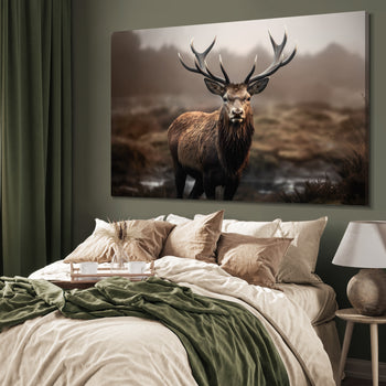 Ljuddämpande tavla - Mystic Stag