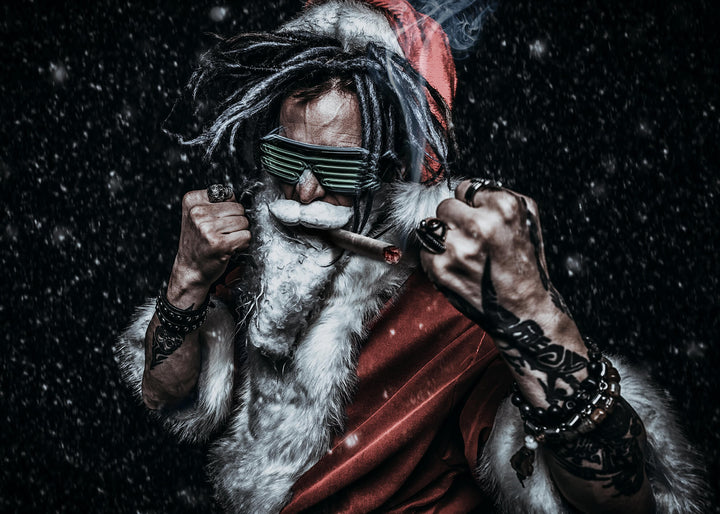Canvastavla - Bad Santa