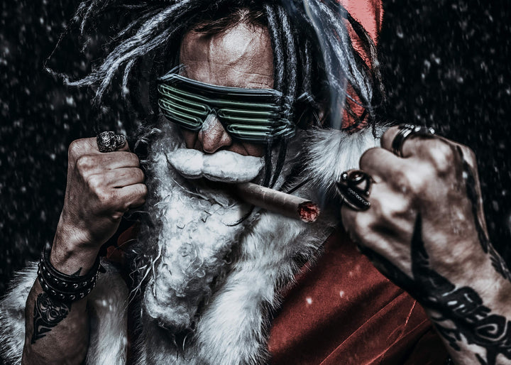 Canvastavla - Bad Santa
