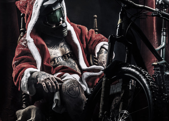Canvastavla - Santa and his sleigh