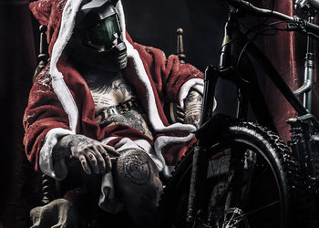 Ljuddämpande tavla - Santa and his sleigh