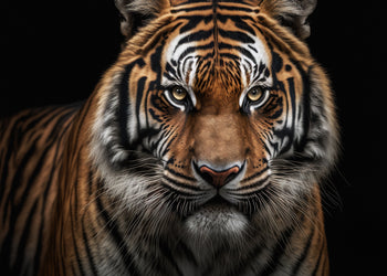 Ljuddämpande tavla - Intense Tiger