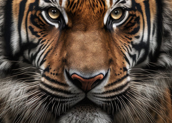 Ljuddämpande tavla - Intense Tiger