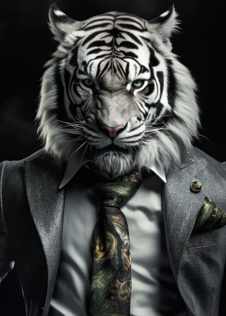 Ljuddämpande tavla - Tiger Boss