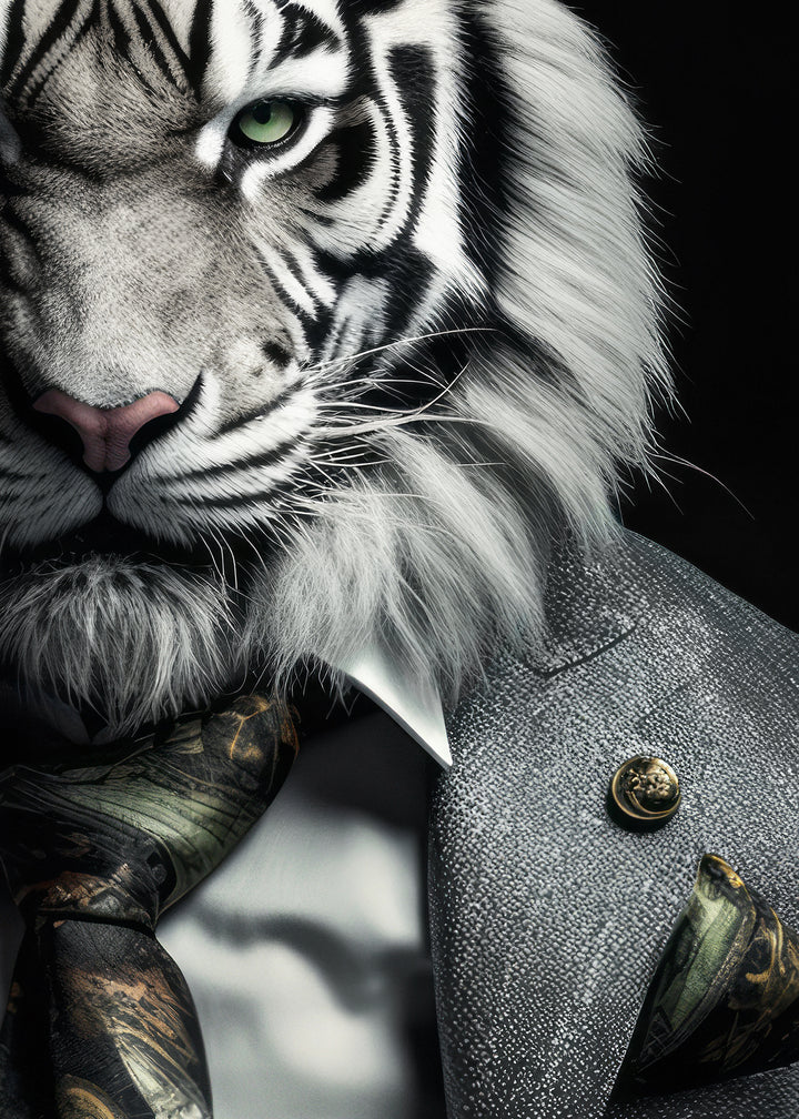 Ljuddämpande tavla - Tiger Boss
