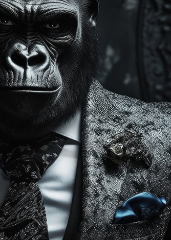 Ljuddämpande tavla - Gorilla Man