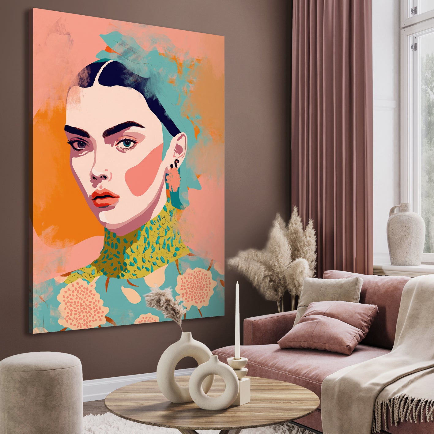 Ljuddämpande tavla - Modern Muse