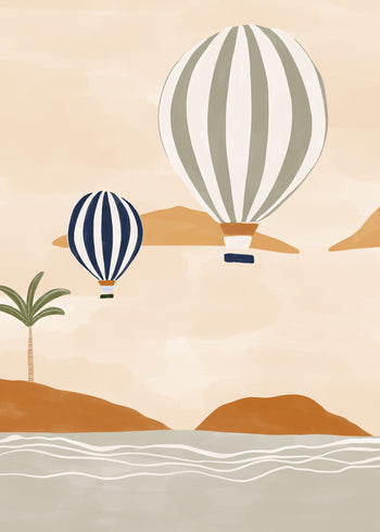 Ljuddämpande tavla - Balloon Bliss