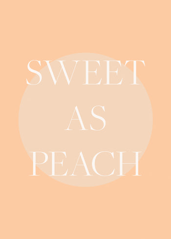 Ljuddämpande tavla - Sweet As Peach