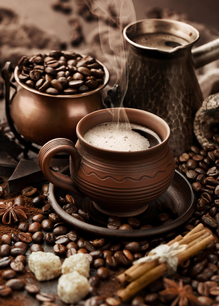 Ljuddämpande tavla - Espresso Essence