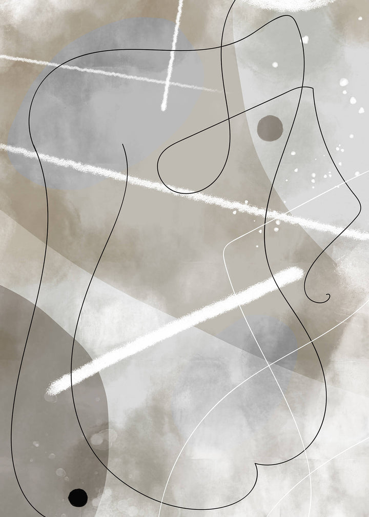 Canvastavla - Abstract No3 (80x120)