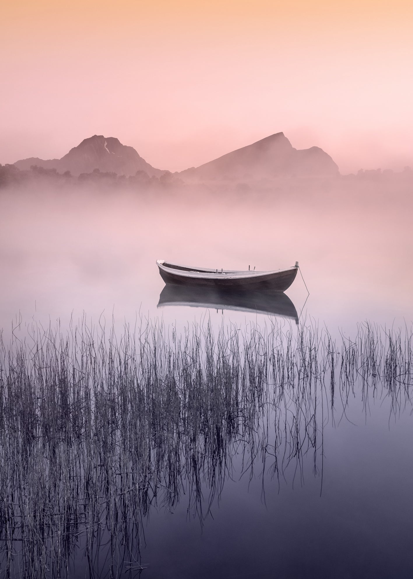 Ljuddämpande tavla - Lofoten Dreams