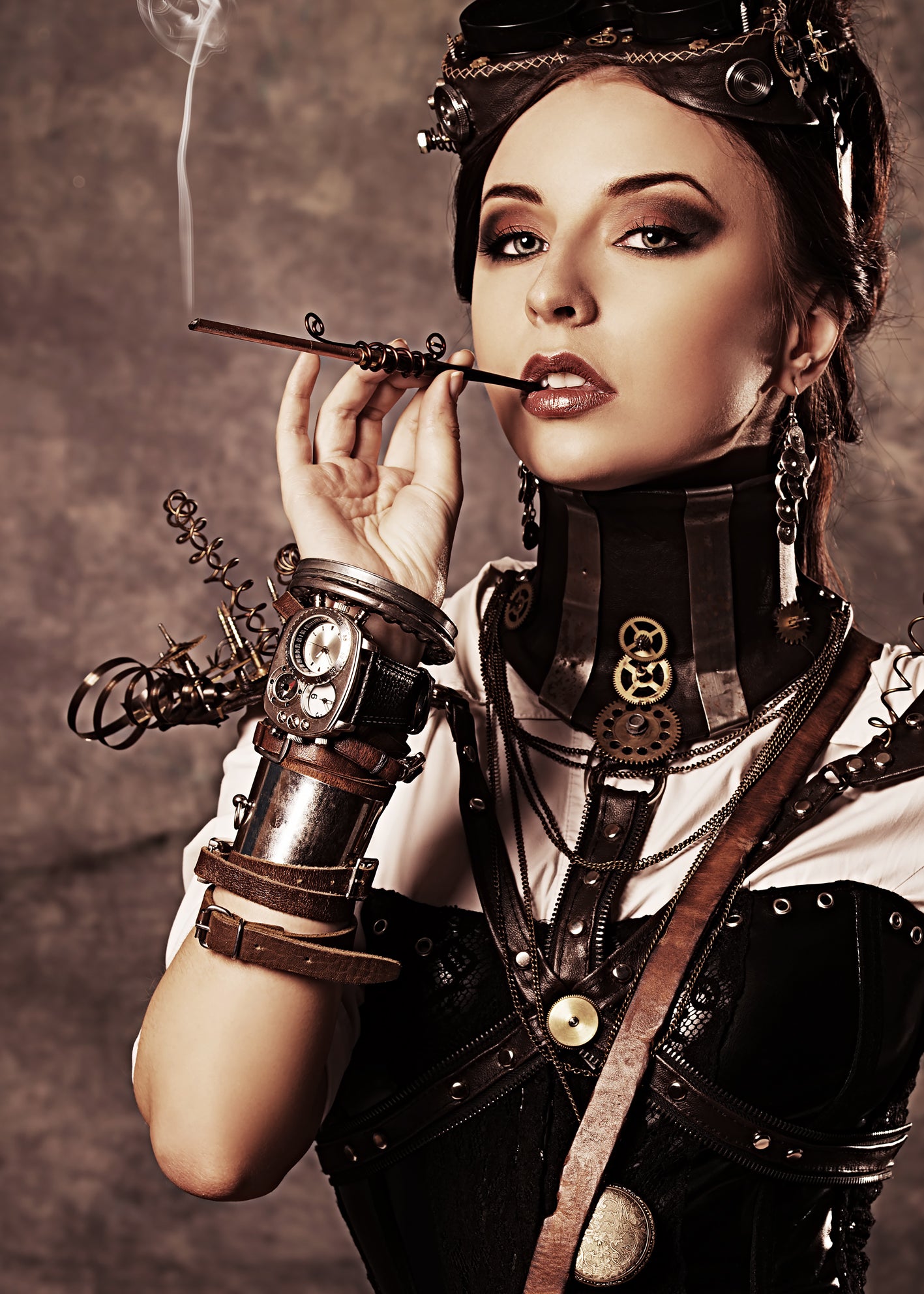 Ljuddämpande tavla - Steampunk Seduction