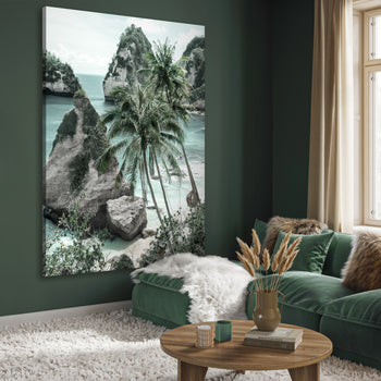 Ljuddämpande tavla - Tropical Island