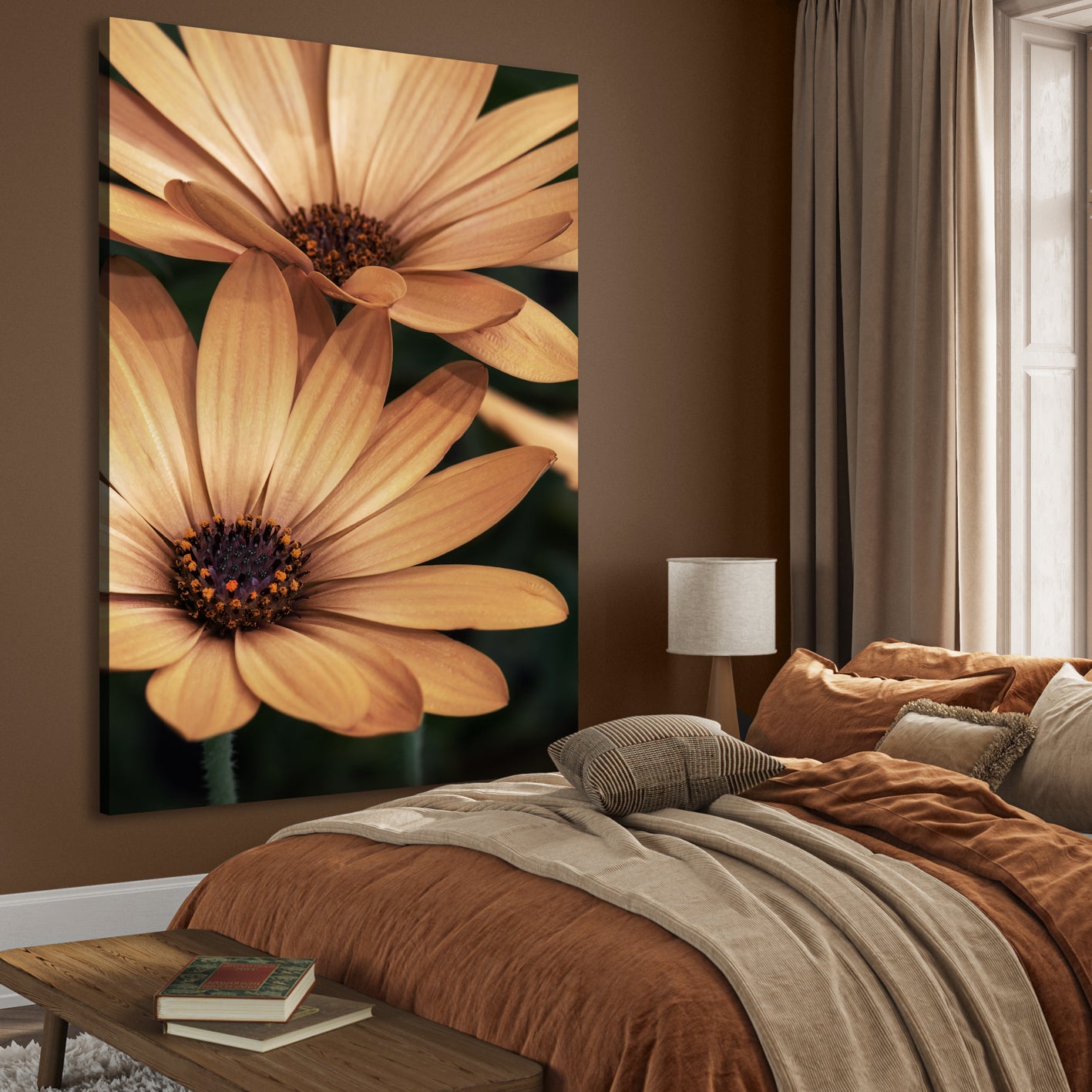 Ljuddämpande tavla - Marguerite Blossoms