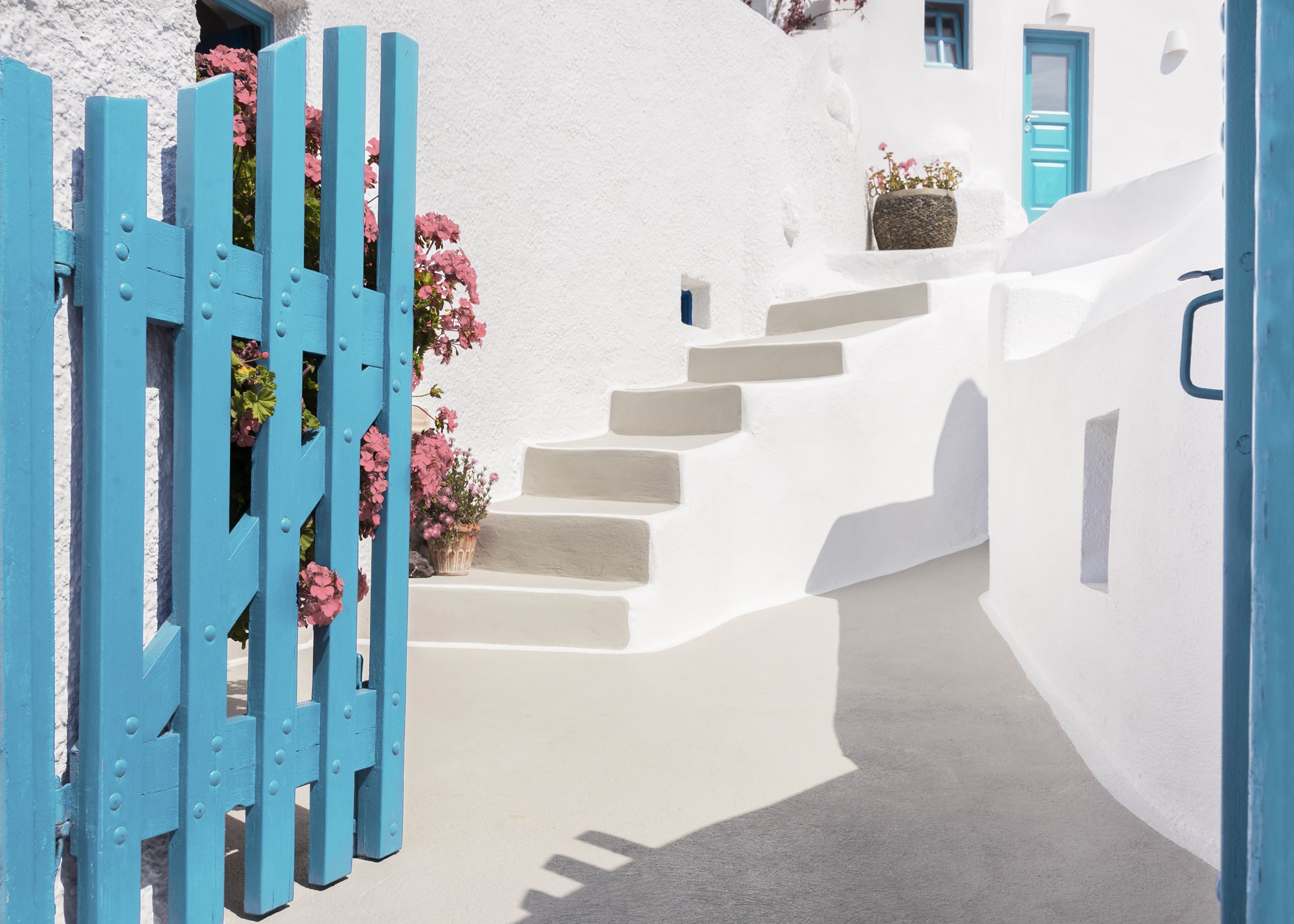 Ljuddämpande tavla - Aegean Alley