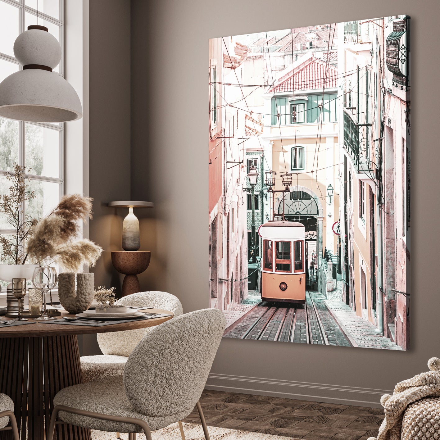 Ljuddämpande tavla - Lissabon