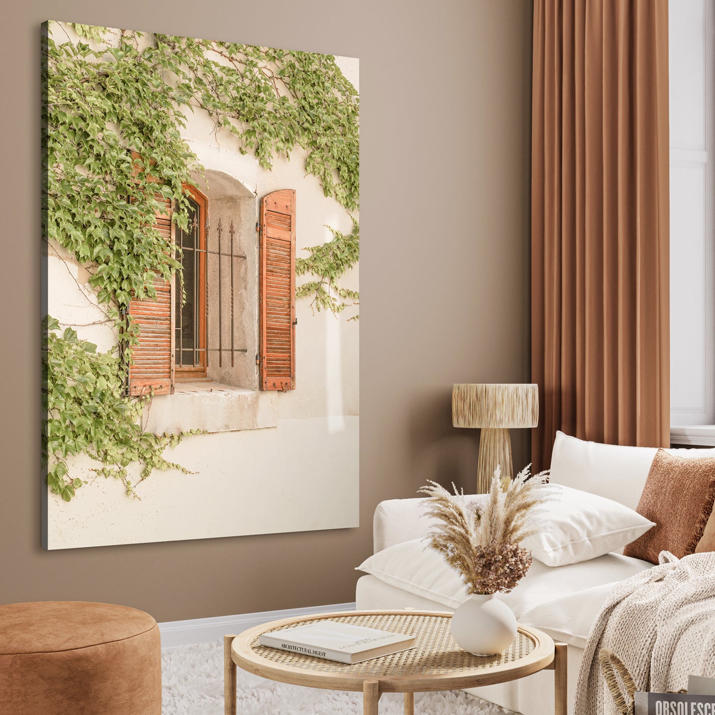 Ljuddämpande tavla - Verdant Window