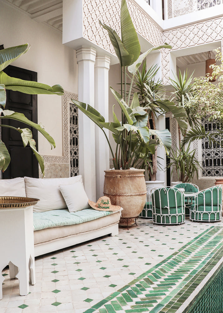 Ljuddämpande tavla - Tiled Oasis