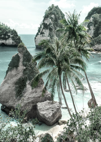 Canvastavla - Tropical Island (100x150)