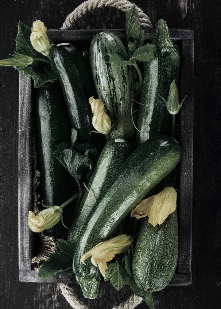 Canvastavla - Zucchini