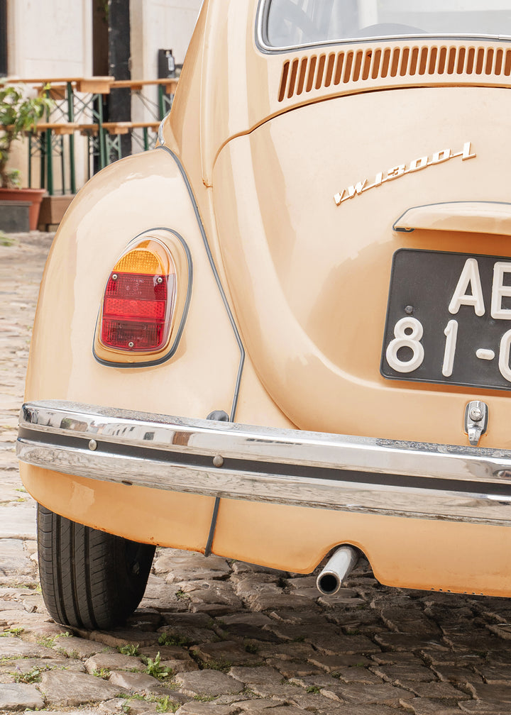 Canvastavla - Vintage Beetle (45x60)