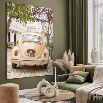 Canvastavla - Vintage Beetle (45x60)
