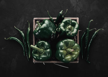 Canvastavla - Green Pepper