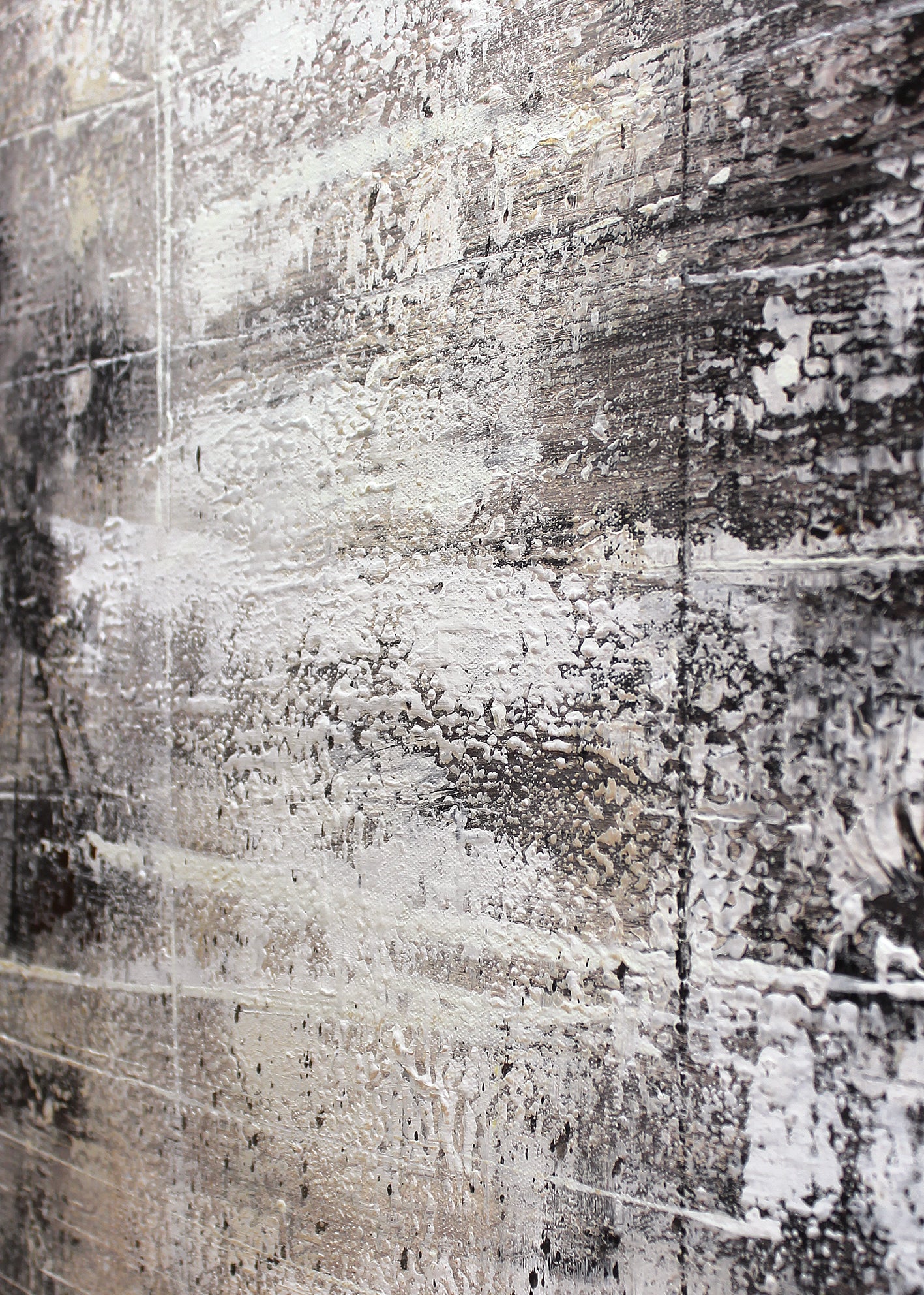 Abstrakt Oljemålning - Hickory (50x70)