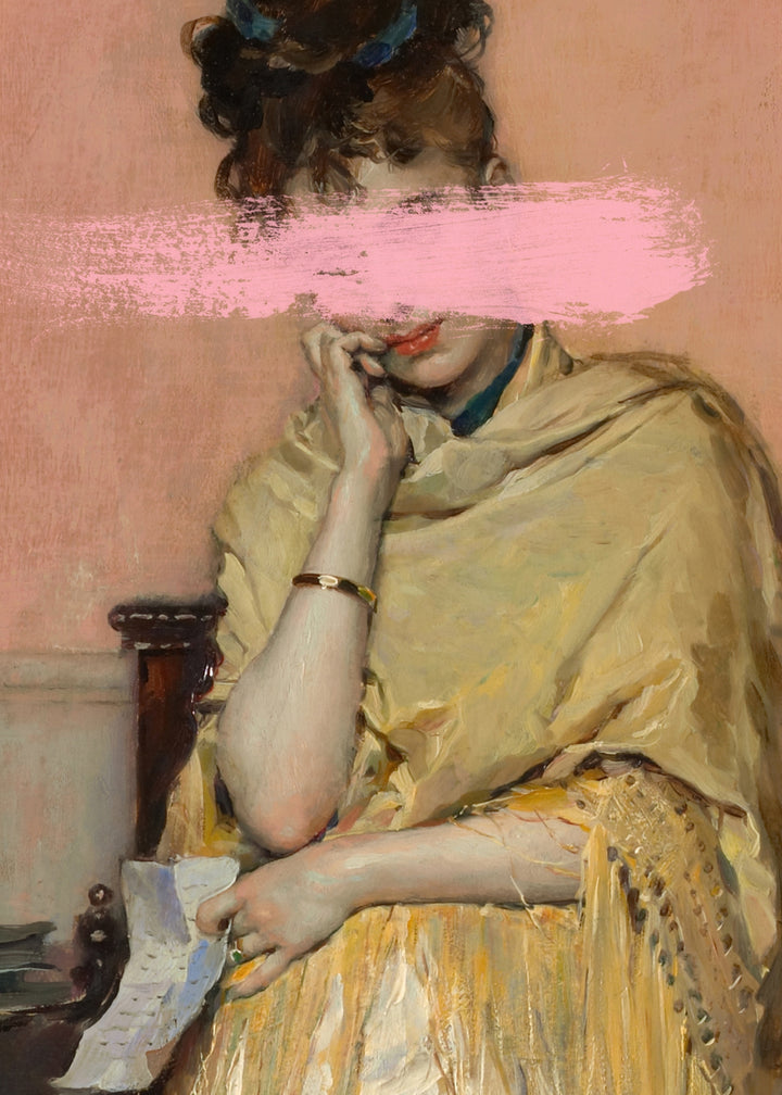 Ljuddämpande tavla - Masked Melancholy
