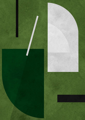 Ljuddämpande tavla - Green Geometry