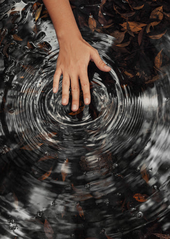 Ljuddämpande tavla  - Circles On Water