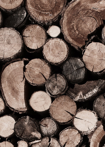 Ljuddämpande tavla - Fire Wood