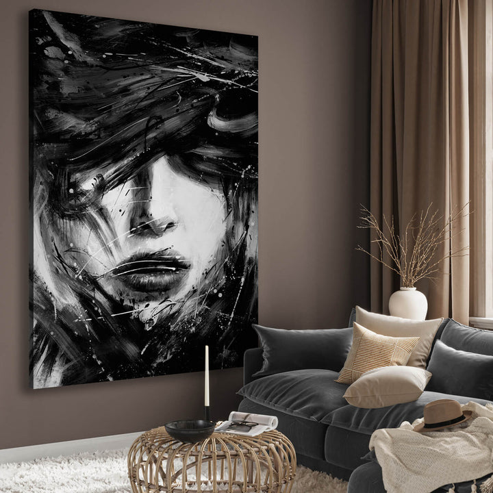 Abstrakt Oljemålning - Philomena (80x120)