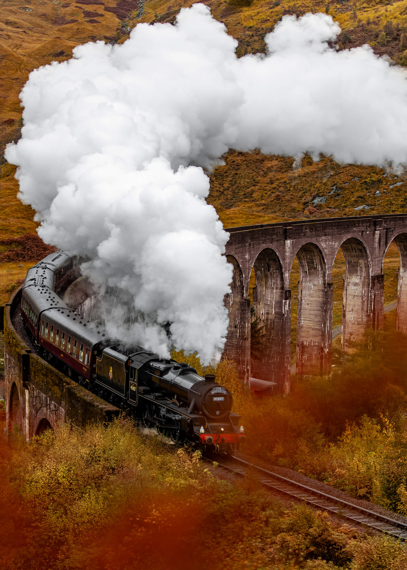 Ljuddämpande tavla - Autumn Express