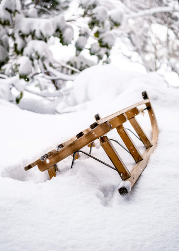 Ljuddämpande tavla - Wooden Winter Charm