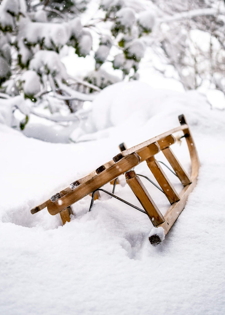 Ljuddämpande tavla - Wooden Winter Charm