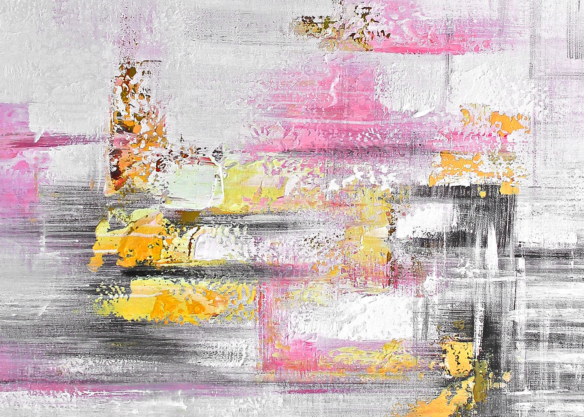 Abstrakt Oljemålning - His (50x70)