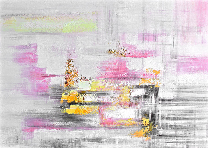 Abstrakt Oljemålning - His (50x70)