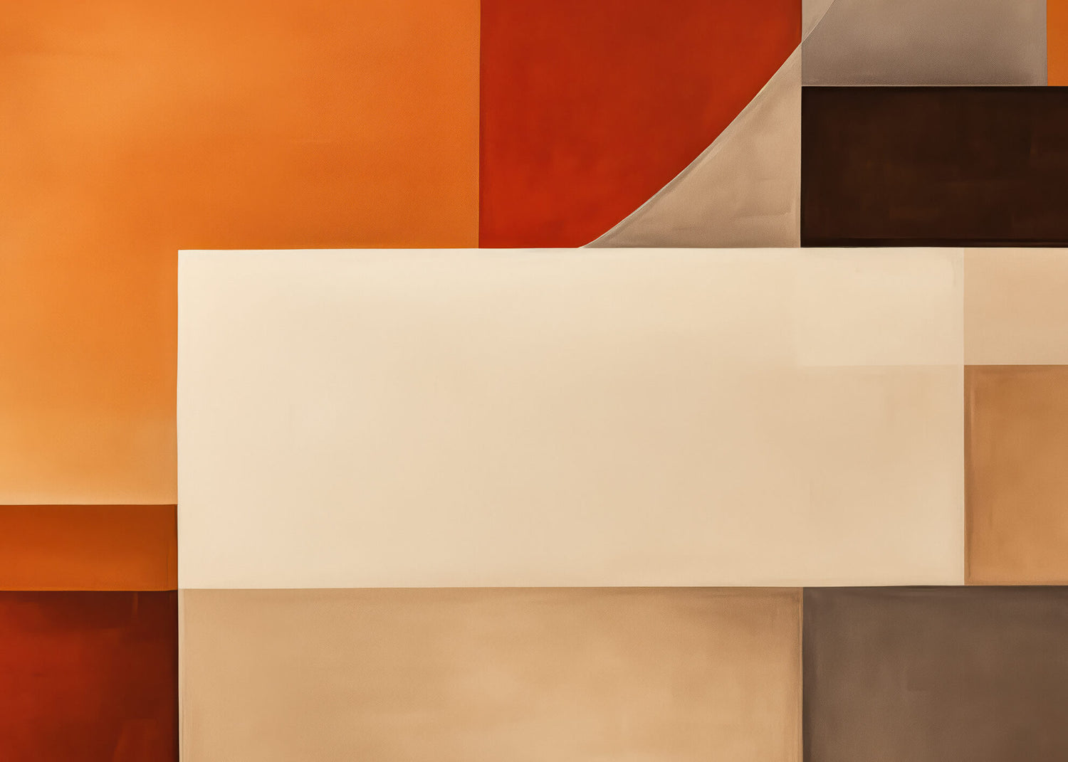 Ljuddämpande tavla - Sunset Geometry