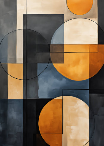 Ljuddämpande tavla - Harmonic Circles