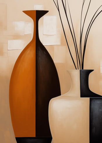 Ljuddämpande tavla - Minimalist Bouquet