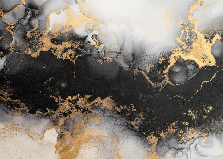 Canvastavla - Smoke marble (120x180)
