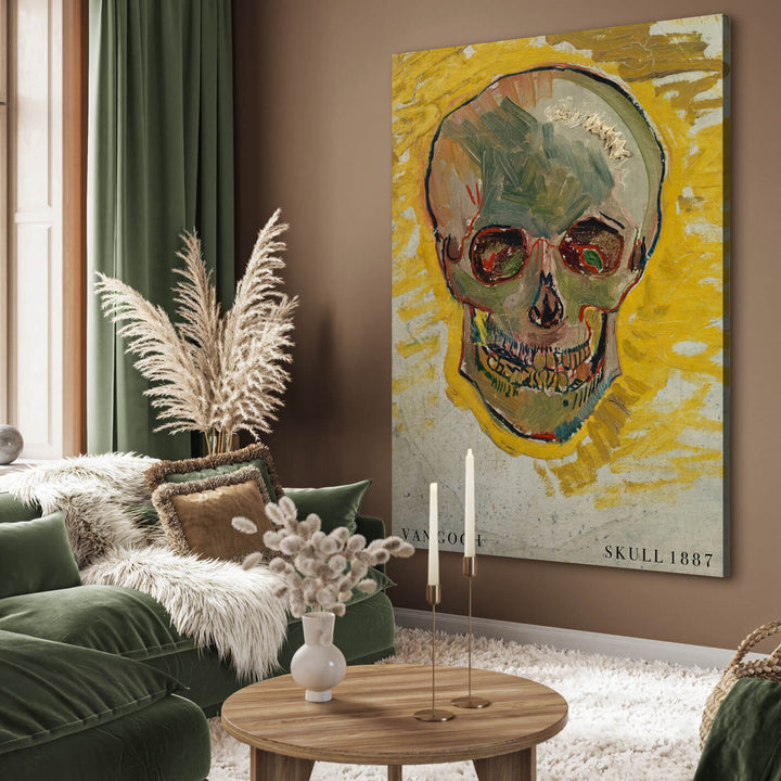 Ljuddämpande tavla - Skull (1887)