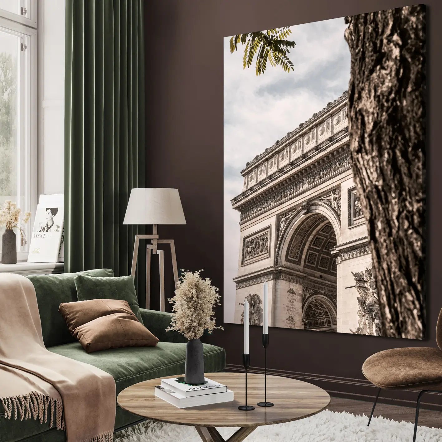 Ljuddämpande tavla - Parisian Majesty