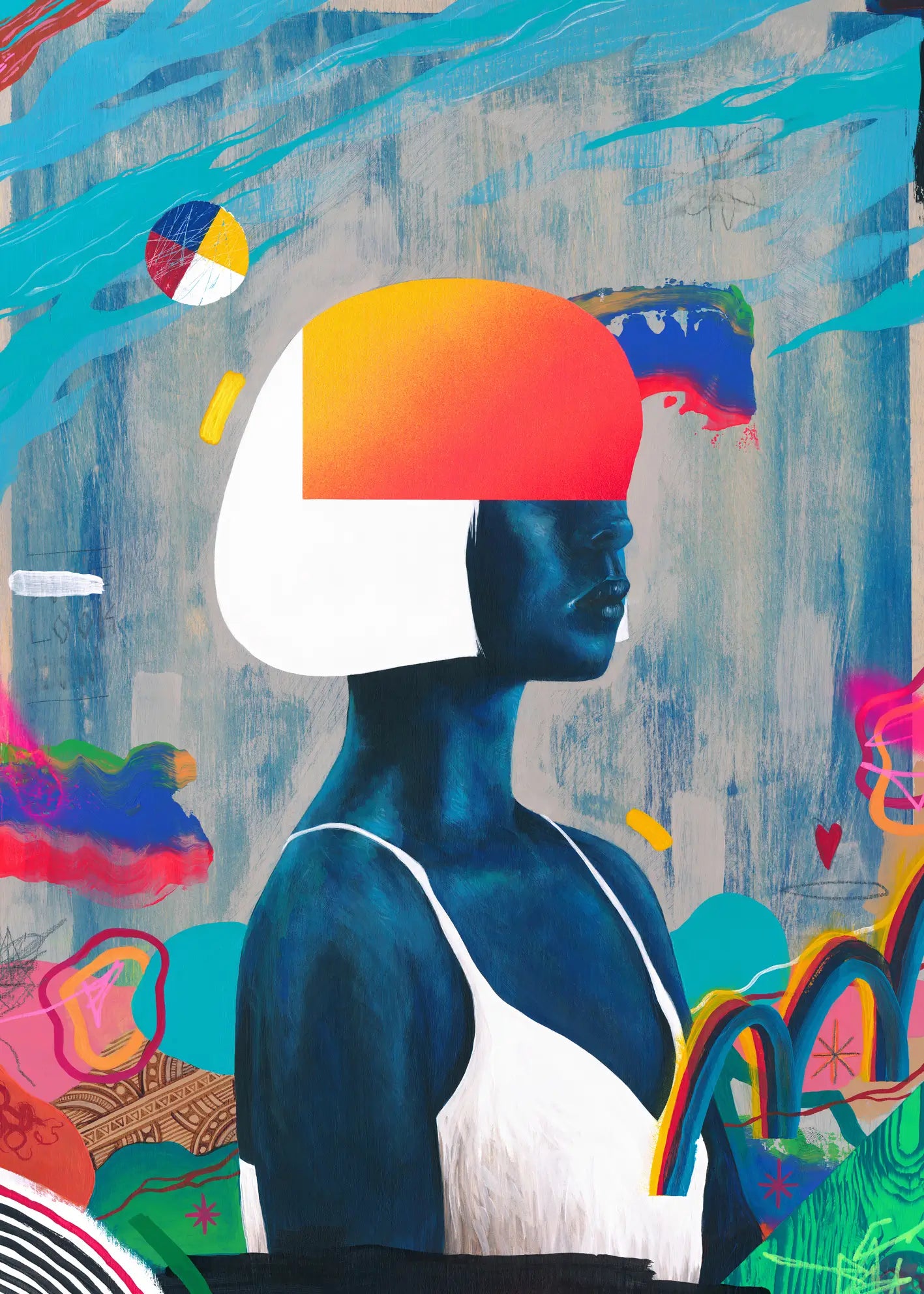 Ljuddämpande tavla - Bold Vision