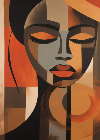Canvastavla - Harmonic Portrait (45x60)