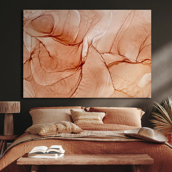 Canvastavla - Ocher  (80X120)